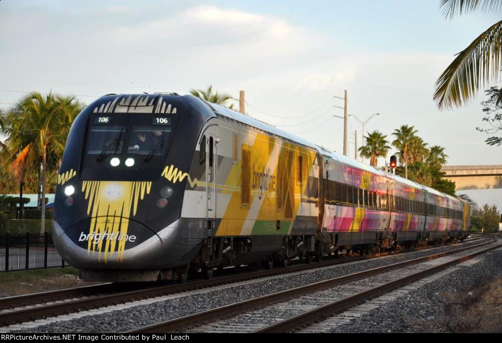 Southbound Brightline